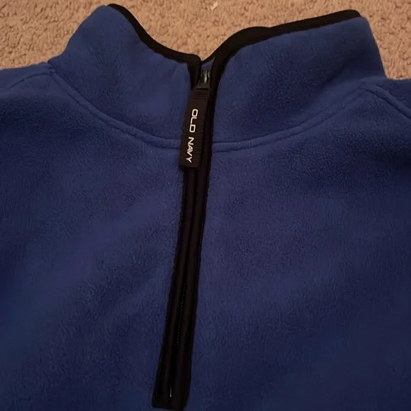 NWT old navy blue zip up - Picture 2 of 3